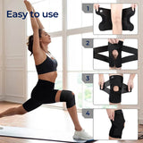 FlexGuard Knee Pads | with Support Compression Springs and Tension Strap - for Stability - Pain Relief and Protection Kalsten