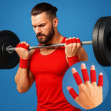 Breathable Finger Protection Sleeves – Elastic Fabric, Washable & 4 Colors
