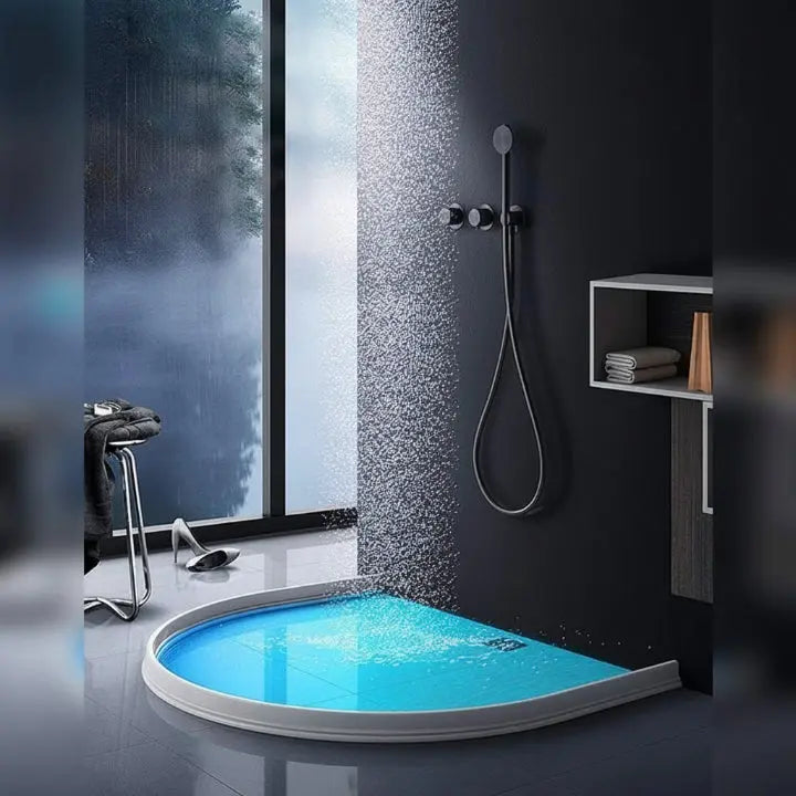 Enhanced Product Title: "Flexible Dusch-Wassersperre - Wasserdichte Duschabdichtung für Badewanne und Dusche, Leicht zu Installieren, Hochwertige Materialien" 

This title includes relevant keywords and phrases that can improve visibility on Google Shoppi