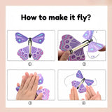 10er Set Fliegende Schmetterlings-Überraschung – Perfekte Deko für Hochzeiten & Feiern