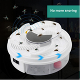 Electric Fly Trap – Rotating Catch Mechanism, Chemical-Free & Bait Stations