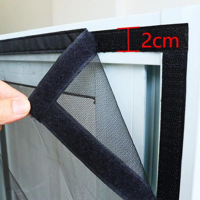 Magnetic Screen Door – Self-Closing, Bug-Proof Mesh & 5 Sizes