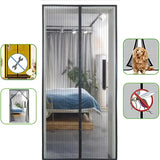 Magnetic Screen Door – Self-Closing, Bug-Proof Mesh & 5 Sizes