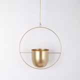 FloraFrame Hanging Planter | Modern Minimalist Iron Design