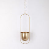 FloraFrame Hanging Planter | Modern Minimalist Iron Design