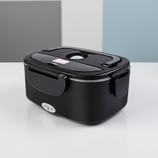 Electric Lunch Box – Portable Heated Food Container with Stainless Steel Tray