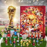 Toy Football Advent Calendar Figure Collector Set