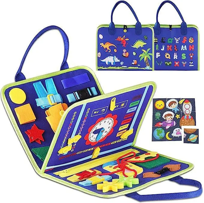 Montessori Fühlspiel Brett – Sensory Development Toy for Kids | Motor Skills Enhancement | Engaging Learning Activity