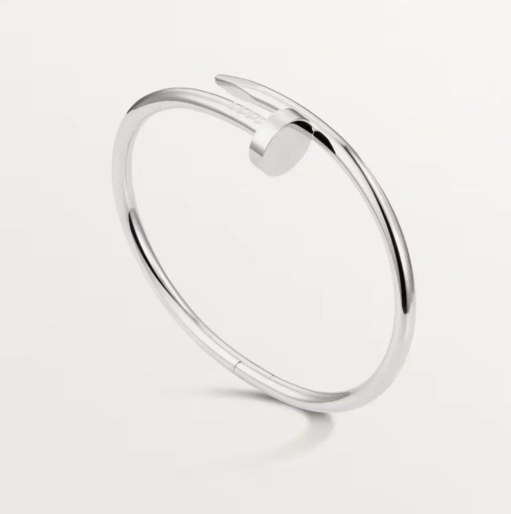 Valen silver nail bracelet