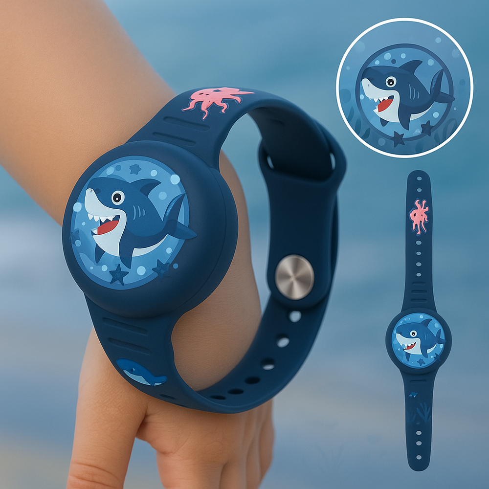 Kids GPS Tracker Bracelet – Real-Time Location, Soft Silicone & Adjustable Fit