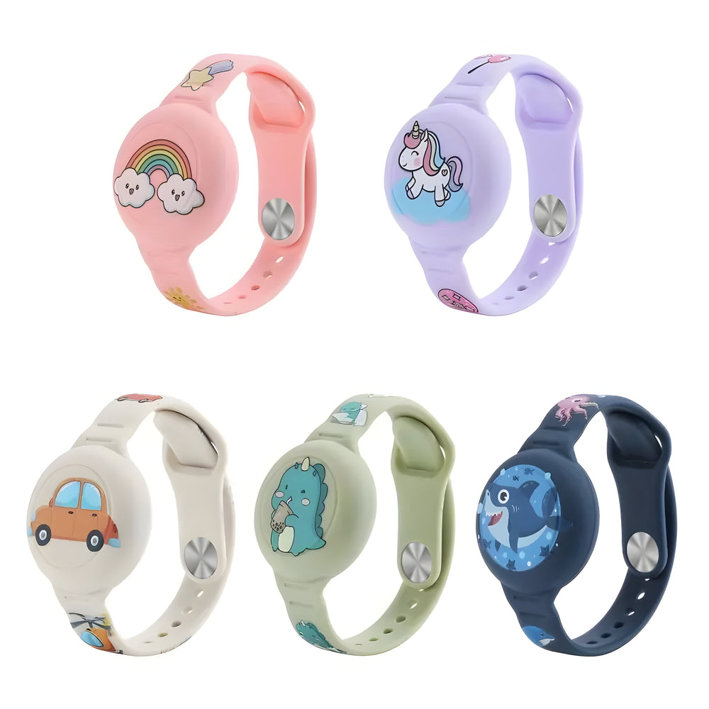 Kids GPS Tracker Bracelet – Real-Time Location, Soft Silicone & Adjustable Fit