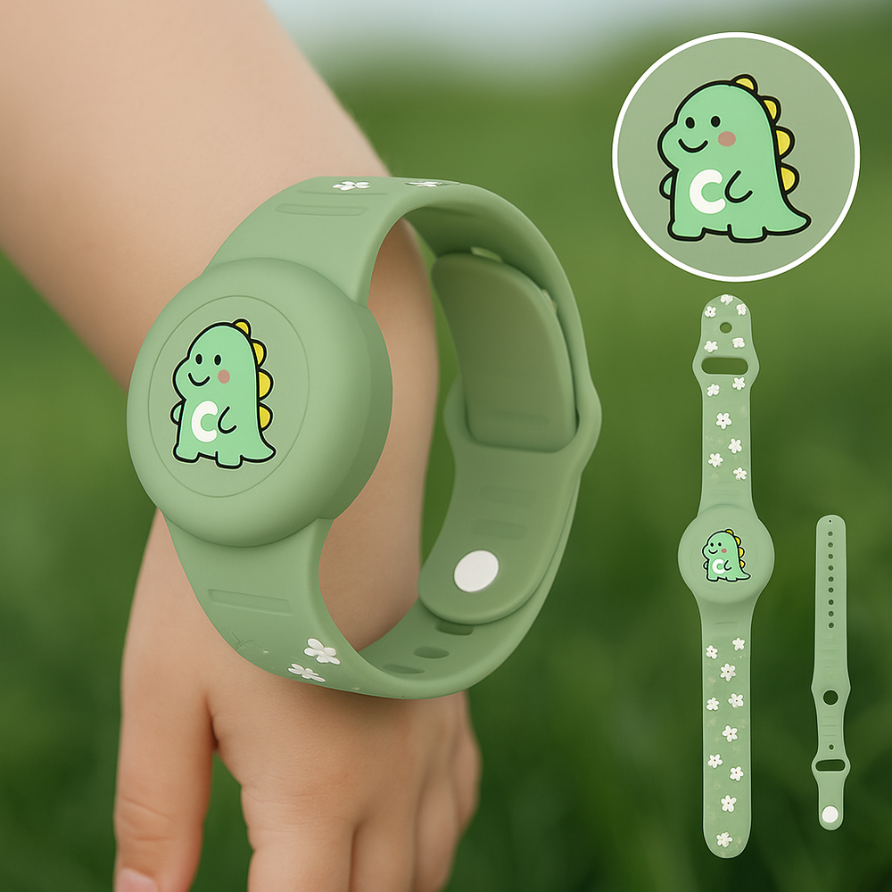 Kids GPS Tracker Bracelet – Real-Time Location, Soft Silicone & Adjustable Fit