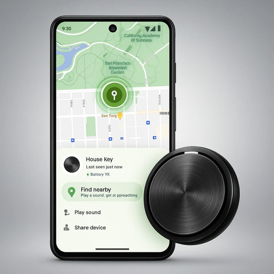 Bluetooth Smart Tracker – Key & Pet Locator, Bag Finder & Compact Device