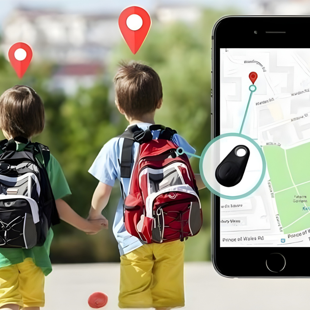 Kids GPS Tracker – SOS Button, Real-Time App Tracking & Geo-Fence Alerts