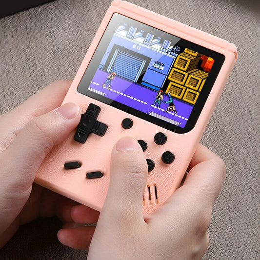 Portable Handheld Game Console – Retro Arcade Player with Rechargeable Battery