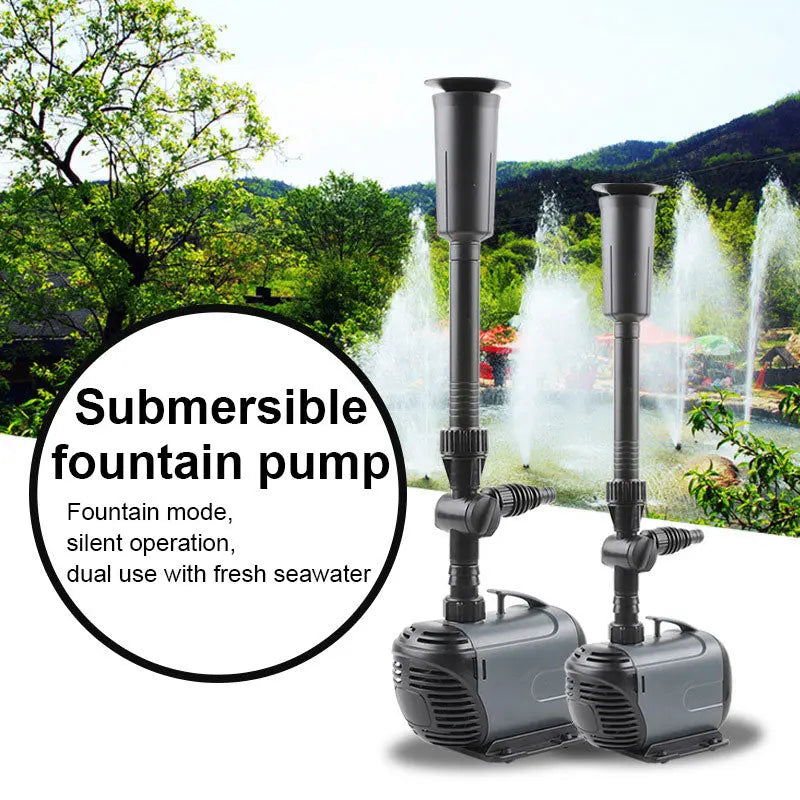 Optimized Product Title: **Gartenfontänenpumpe für entspannende Wasserwelten – Hochleistungs-Wasserpumpe für Teiche, Springbrunnen und Gartenlandschaften** 

This title includes relevant keywords for better visibility in Google Shopping while clearly desc