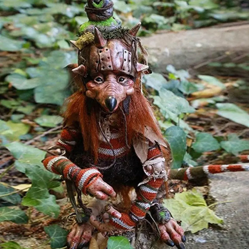 Resin Garden Gnome Statue – Weatherproof, Detailed Design & 12cm
