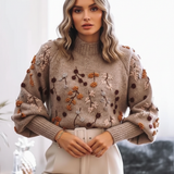 Knitted women's sweater - Charlotte