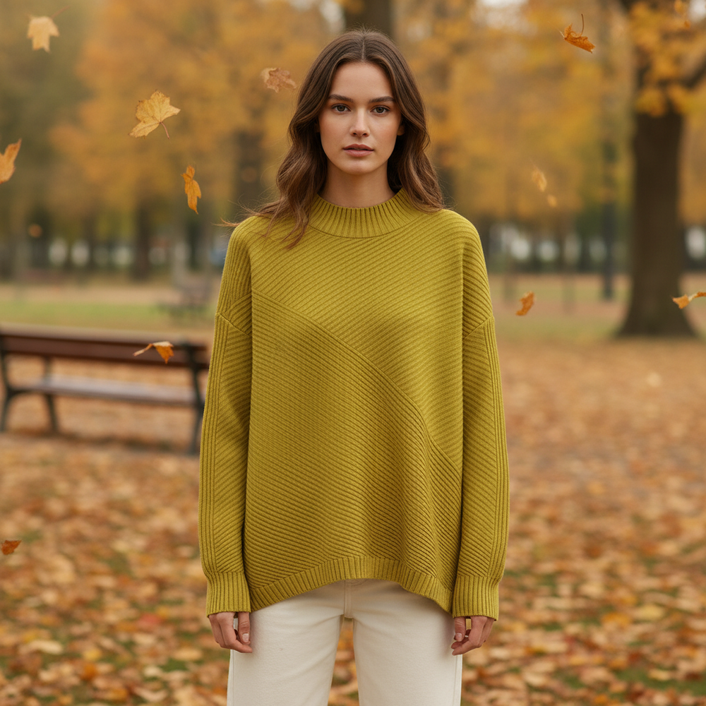 Knitted women's sweater - Silvia