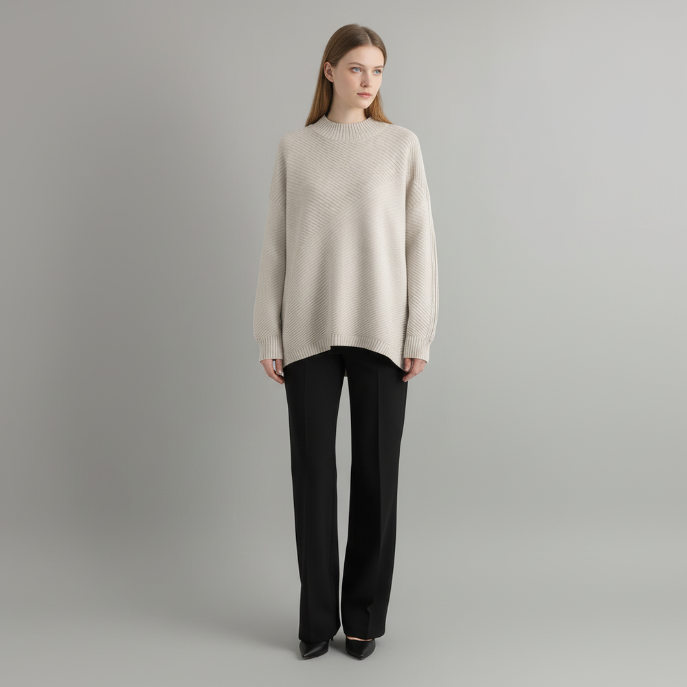Knitted women's sweater - Silvia