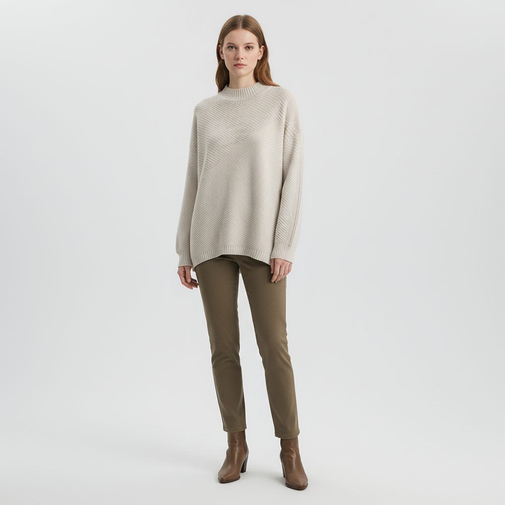 Knitted women's sweater - Veronika - 5
