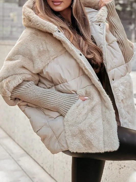 Lined Short Winter Jacket - Liana