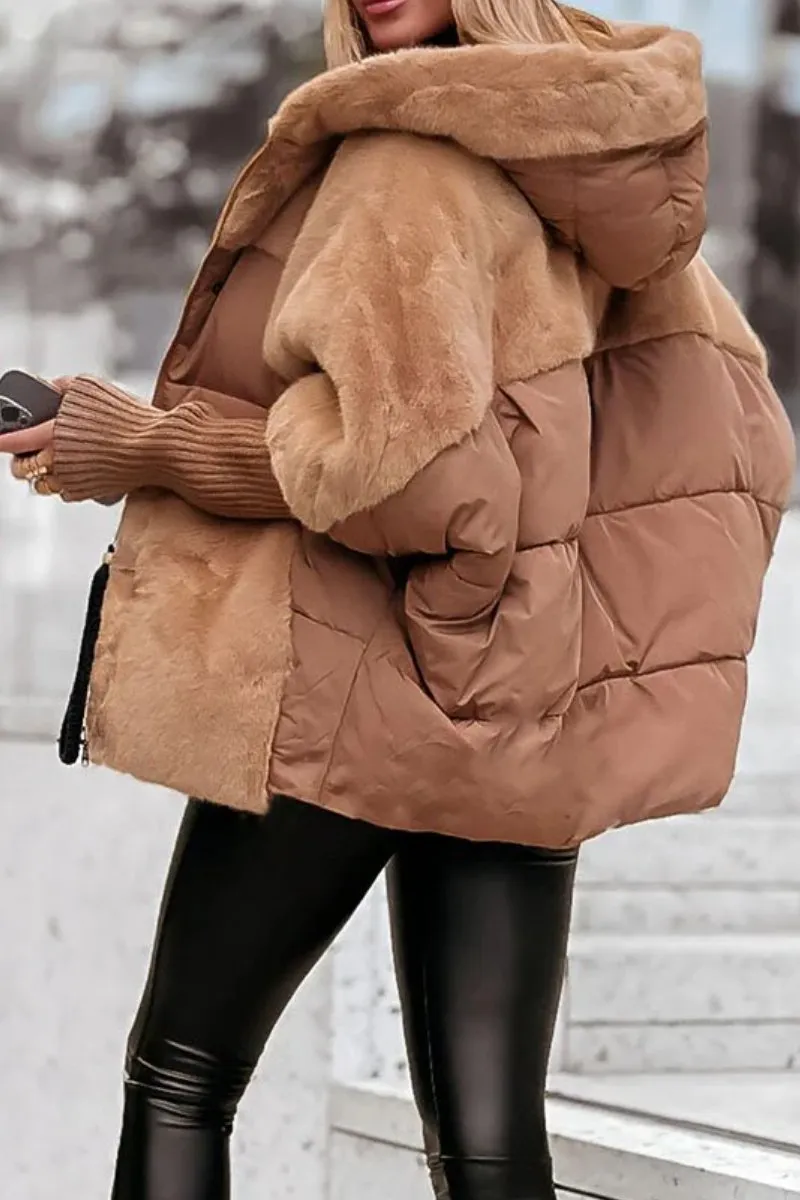 Lined Short Winter Jacket - Liana - 3