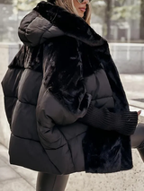 Lined Short Winter Jacket - Liana - 5