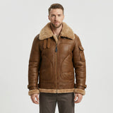 Louis - Lined Pilot Jacket in Men's Style
