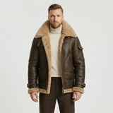 Louis - Lined Pilot Jacket in Men's Style