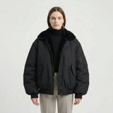 Insulated Bomber-Style Winter Jacket - Kendra