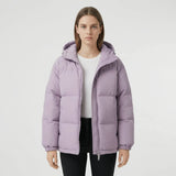 Insulated winter jacket with hood - Shawna