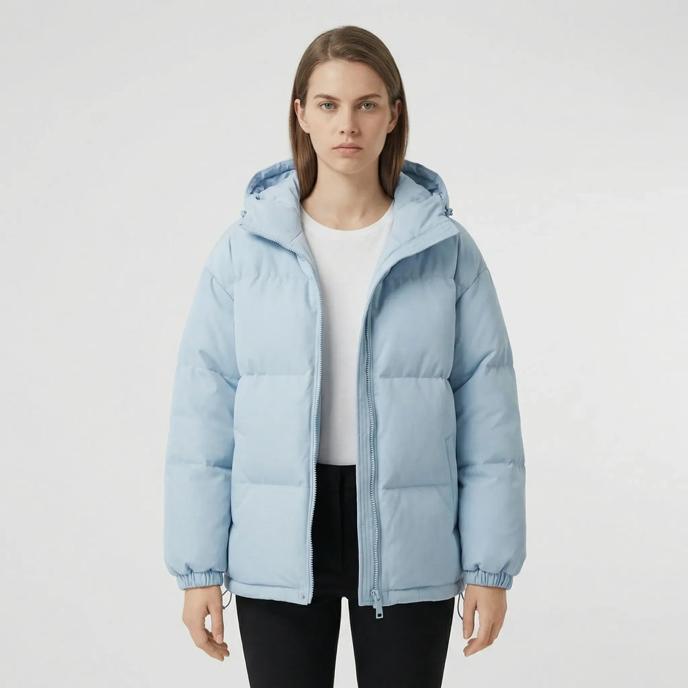 Insulated winter jacket with hood - Shawna