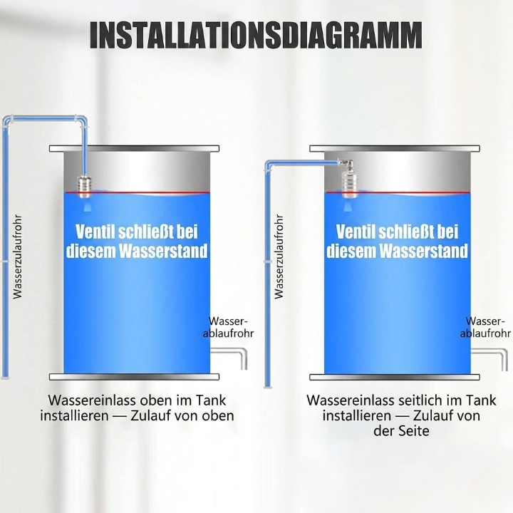 Optimized Product Title: **Automatisches Edelstahl-Schwimmerventil – Stromloses Wasserstandsregelventil für Pools und Teiche** 

This title includes relevant keywords and provides more context about the product's use, which can help improve visibility in
