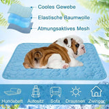 Self-Cooling Dog Mat – Washable Cover, Non-Slip Base & Sizes XS to 2XL