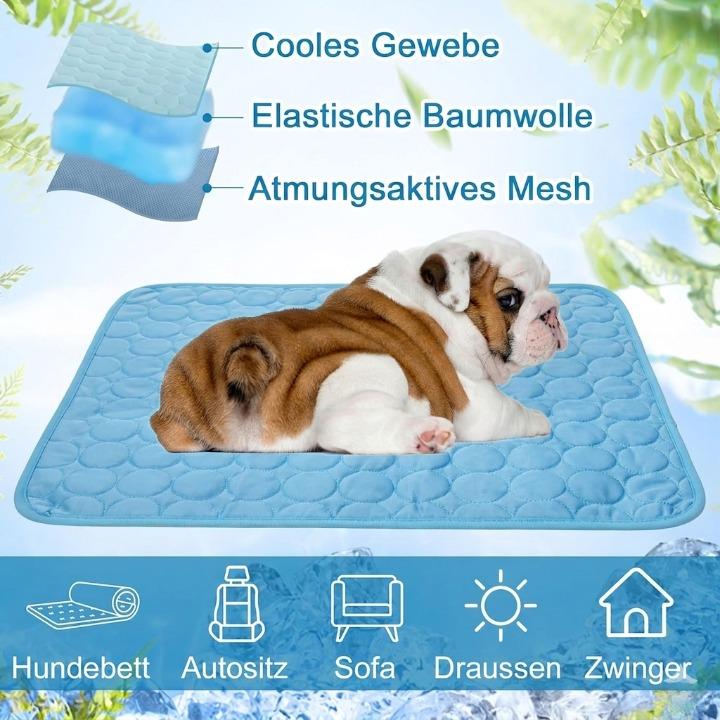 Pet Cooling Mat – Breathable Mesh, XS to 2XL Sizes, for Dogs & Cats