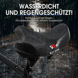 Extra Wide Bike Saddle – Ergonomic, Ventilation Channel & Universal Fit