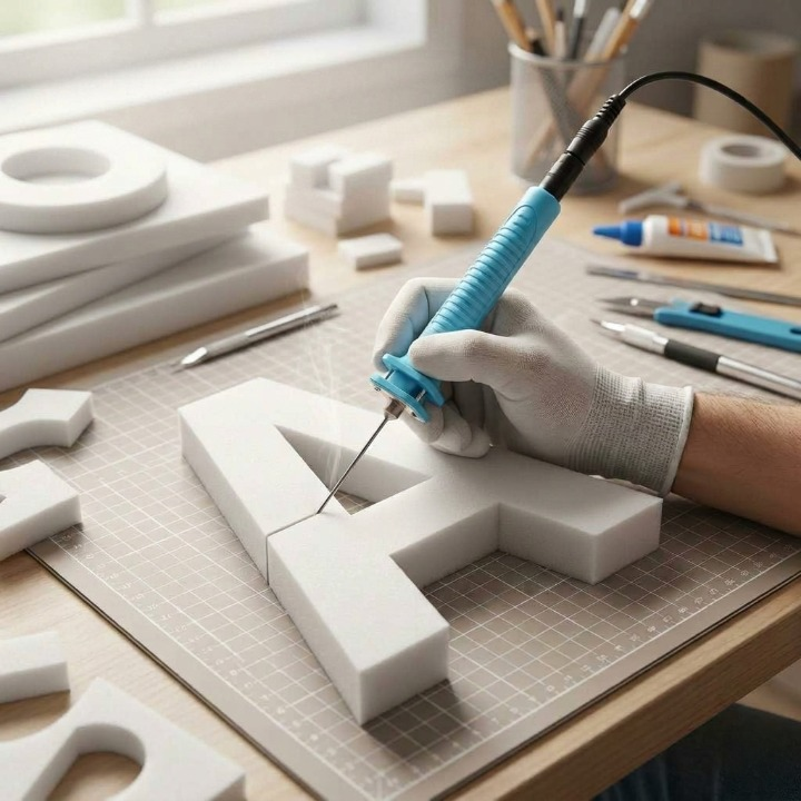 Optimized Product Title: **Elektrischer Schaumstoffschneider mit 5 verstellbaren Drahtlängen – Präzise und saubere Schnitte für DIY-Projekte und Handwerk**