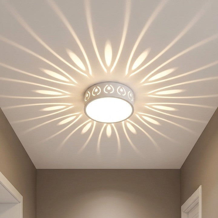 Optimized Product Title: "LED Kristall-Deckenleuchte mit Strahlen-Lichtmuster – Warmweiß & Kaltweiß – Energiesparende Deckenlampe für stilvolle Beleuchtung" 

This title includes relevant keywords while enhancing clarity and appeal for potential buyers.