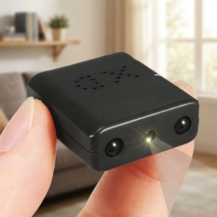 Mini Hidden Spy Camera – 1080P HD, IR Night Vision & Motion Detection