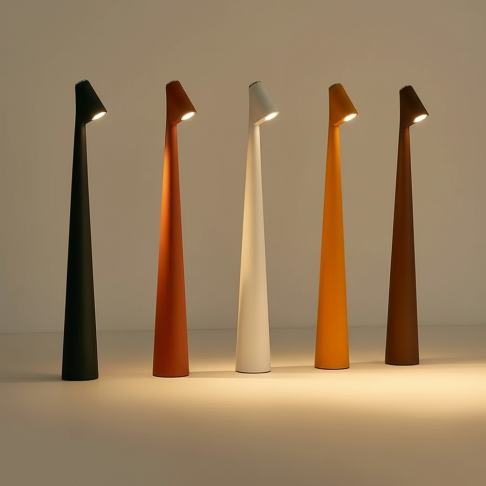 Optimized Product Title: "Kabellose LED-Tischlampe mit dimmbarem Licht – Moderne, tragbare Beleuchtung für Zuhause und Büro" 

This title includes relevant keywords and provides additional details to attract potential buyers.