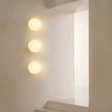 Modern Glass Globe Wall Sconce – Milk White, G9 LED & 3 Sizes