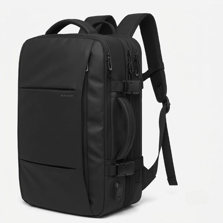 Expandable Laptop Backpack – 22-37L, 17.3-Inch Fit & USB Charging Port