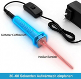 Optimized Product Title: **Elektrischer Schaumstoffschneider mit 5 verstellbaren Drahtlängen – Präzise und saubere Schnitte für DIY-Projekte und Handwerk**