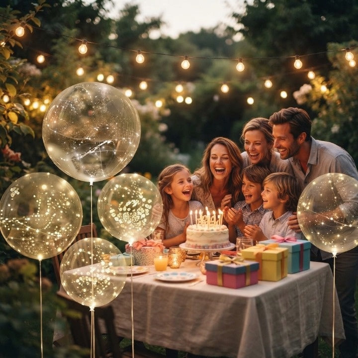 10er LED Ballon Set – Warmweißes Licht, kabellos für jeden Anlass – Perfekt für Feiern, Hochzeiten & Dekoration