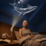 Galaxy Projector Night Light – 2-in-1 LED Starry Sky, USB, Flexible Gooseneck