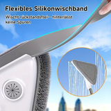 Triangular Window Cleaner with Telescopic Pole – 360° Swivel Head, 110–160cm & Microfiber Pads