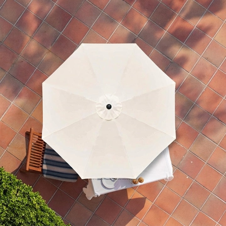 Patio Umbrella Replacement Canopy – Water-Repellent, Vented & 6/8 Rib Fit