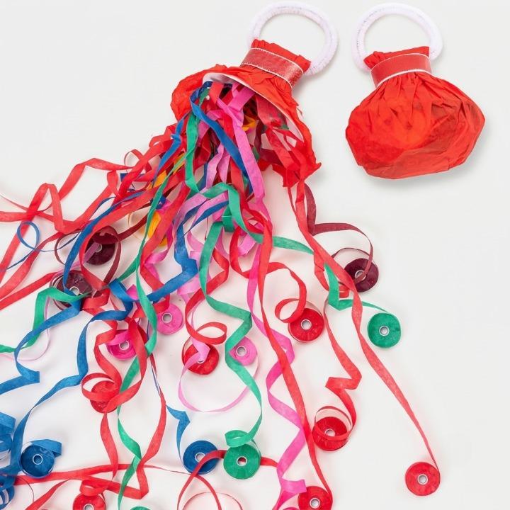 Optimized Product Title: "Wurf-Streamer aus biologisch abbaubarem Papier – 10 Stück, Konfettifrei, umweltfreundlich für Feste und Feiern" 

This title includes relevant keywords while emphasizing eco-friendliness and the product's intended use.