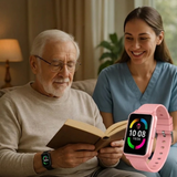 Senior Smartwatch – Fall Detection & SOS Call, 4G GPS, IP67 Waterproof